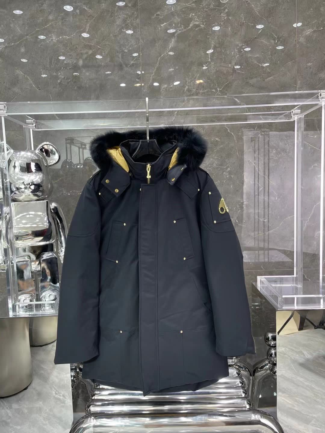 Moose Knuckles Fur-Trimmed Down Parka Moose Knuckles Fur-Trimmed Down Parka
